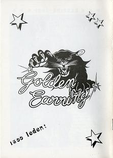 Golden Earring fanclub magazine 1981#1 back cover